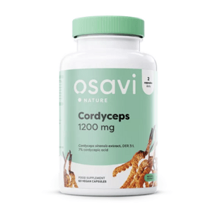 Osavi Cordyceps, 1200 mg, 60 rastlinných kapsúl