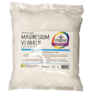 Original Bodycare Himalaya Magnesium Vlokken, horčíkové vločky do kúpeľa, 1 kg