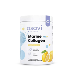 Osavi Marine Collagen Wild Cod Lemon, Mořský kolagen z divoké tresky, citrón, 360 g Výživový doplnok