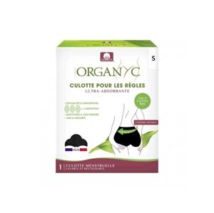 Organyc Menstruační kalhotky, černé Veľkosť: L