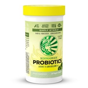 Sunwarrior Probiotics 30 V-Caps, Probiotiká, 30 Vegan kapsúl