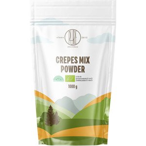 BrainMax Pure Crepes Mix, Zmes na palacinky, BIO, 1000 g *CZ-BIO-001 certifikát / Sypká zmes na výrobu palaciniek, lievancov a vaflí