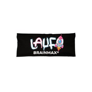 BrainMax LAUF športová čelenka, čierna