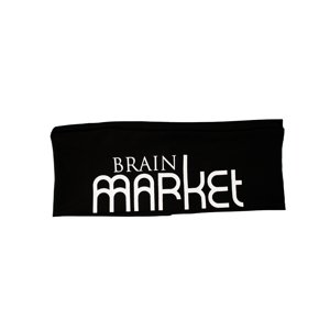 BrainMax BrainMarket Športová čelenka Farba: Biela