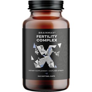 BrainMax Fertility complex, podpora plodnosti, 240 kapsúl Lyofilizovaný grass-fed komplex pre podporu plodnosti, hladiny test0sterónu
