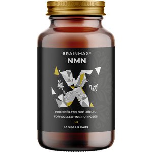 BrainMax eNeMeN, nikotinamid mononukleotid, 60 rastlinných kapsúl Vyššia hladina NAD+, laboratórne testy 99,8%