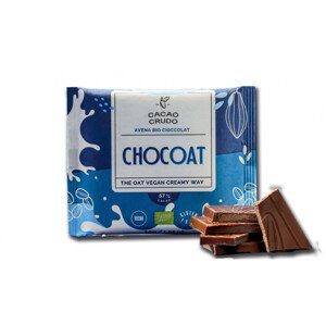 Cacao Crudo Raw Ovesná hořká čokoláda, BIO, 30 g *IT-BIO-006 certifikát