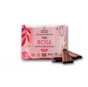 Cacao Crudo Raw Horká čokoláda s Himalájskou soľou a kakaovými bôbmi, BIO, 30 g *IT-BIO-006 certifikát