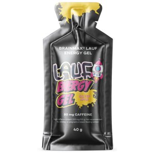 BrainMax LAUF Energy Gels, 40 g Príchuť: Slané jablko s kofeínom 40 g Palivo pre Váš výkon! Sacharidy a elektrolyty pre okamžitú a dlhotrvajúcu podporu!