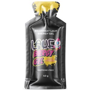 BrainMax LAUF Energy Gels, 40 g Príchuť: Slaná jahoda bez kofeínu 40 g Palivo pre Váš výkon! Sacharidy a elektrolyty pre okamžitú a dlhotrvajúcu podporu!