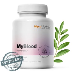 MycoMedica - MyBlood, podpora krvi, 90 rastlinných kapsúl Výživový doplnok