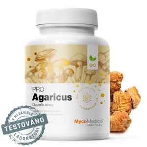 MycoMedica - Agaricus PRO, 90 rastlinných kapsúl Výživový doplnok