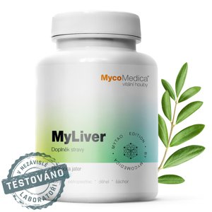 MycoMedica - MyLiver, podpora pečene, 90 rastlinných kapsúl Výživový doplnok