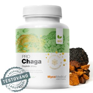 MycoMedica - Chaga PRO, 90 rastlinných kapsúl Výživový doplnok