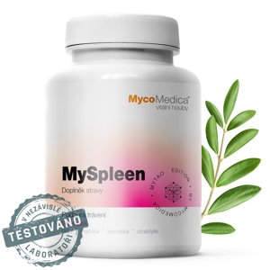 MycoMedica - MySpleen, podpora sleziny, 90 rastlinných kapsúl Výživový doplnok