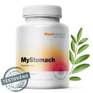 MycoMedica - MyStomach, podpora trávenia, 90 rastlinných kapsúl Výživový doplnok