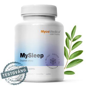 MycoMedica - MySleep, podpora spánku, 90 rastlinných kapsúl Výživový doplnok