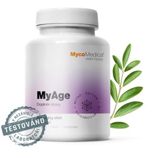 MycoMedica - MyAge, podpora dlhovekosti, 90 rastlinných kapsúl Výživový doplnok