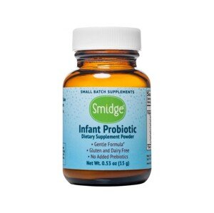 Smidge Infant Probiotic, probiotiká pre dojčatá v prášku, 15 g Výživový doplnok