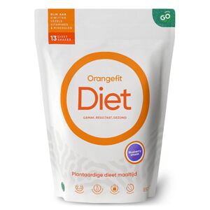 Orangefit Diet, náhrada stravy, čučoriedka, 850 g Výživový doplnok
