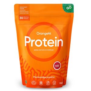 Orangefit Plant Protein, jahoda, 750 g Výživový doplnok