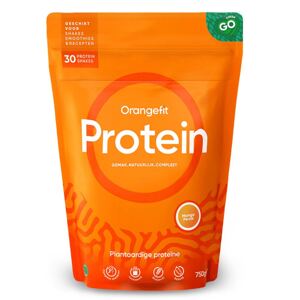Orangefit Plant Protein, mango-broskev, 750 g Výživový doplnok
