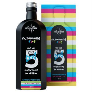 Hifas da Terra Dr. Immune Five for Children, sirup z adaptogénnych húb, 250 ml Výživový doplnok