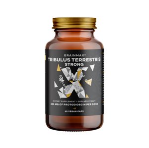 BrainMax Tribulus Terrestris Strong, 60 kapslí Najvyšší obsah saponínov a protodioscínov na trhu, doplnok stravy