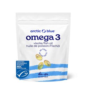 Arctic Blue Omega 3, 280 mg DHA, 120 mg EPA, 60 kapsúl Výživový doplnok