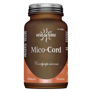 Hifas da Terra Mico-Cord, cordyceps, 70 kapsúl Výživový doplnok