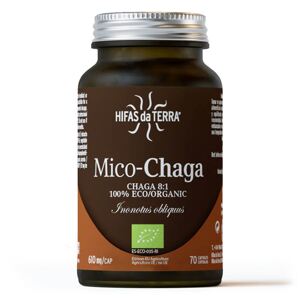 Hifas da Terra Mico-Chaga, podpora imunity, BIO, 70 kapsúl Výživový doplnok