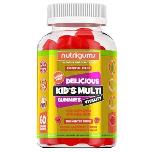 Nutrigums Kids Multi Vitality, multivitamín pre deti, 60 želé cukríkov Výživový doplnok
