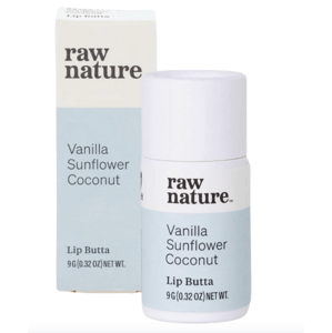 Raw Nature Raw Nature, Natural Lip Balm, Prírodný balzam na pery, Vanilka, 9 g