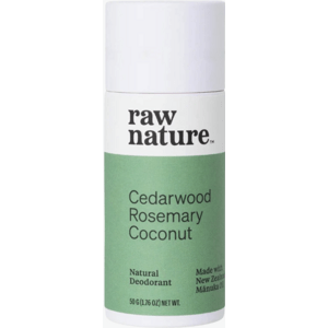Raw Nature Natural Dezodorant, prírodný dezodorant, cédrové drevo, rozmarín a kokos, 50 g