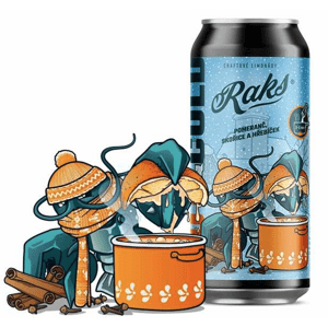 Raks - Pomeranč, skořice a hřebíček, 500 ml