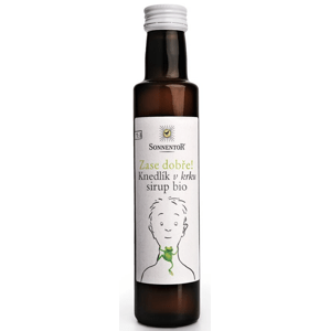 Sonnentor Sonnentor, Knedlík v krku sirup, BIO, 250 ml