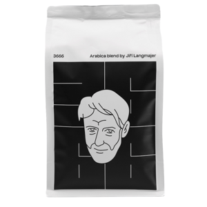 3666 by Jiří Langmajer Coffee by Jiří Langmajer - Arabica Blend, 500 g, mletá Zrnková káva. Zmes najkvalitnejších odrôd Arabik