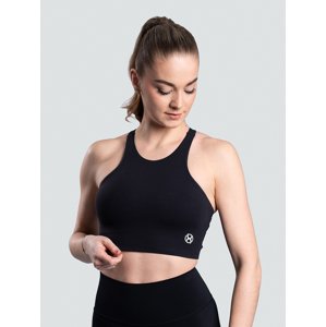 BrainMax dámský sportovní crop top, černý Veľkosť: S