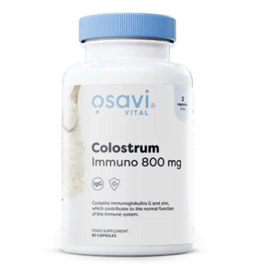 Osavi Colostrum Bovinum Immuno, kravské kolostrum, 800 mg, 60 kapslí Výživový doplnok