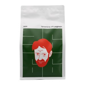 3666 by Jiří Langmajer Coffee by Jiří Langmajer - Tanzania, 500 g, Zrno Zrnková káva. Plantážová Arabica z Tanzánie.