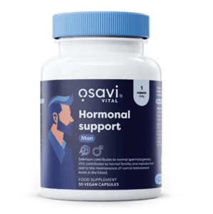 Osavi Hormonal support Man, hormonální podpora pro muže, 30 rostlinných kapslí