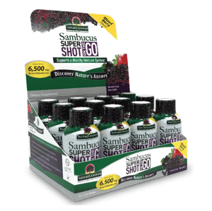 Nature's Answer Sambucus Super Shot on the Go, 12x 60 ml