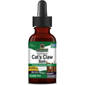 Nature's Answer Cat's Claw Bark, kočičí dráp, 60 ml