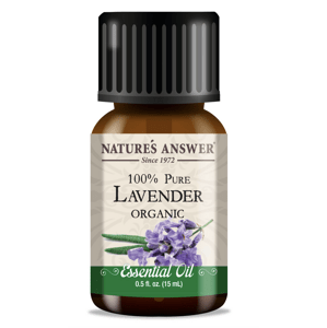 Nature's Answer Lavender Essential Oil, Levandule, esenciální olej, BIO, 15 ml