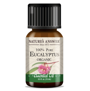 Nature's Answer Eucalyptus Essential Oil, esenciální olej, BIO, 15 ml