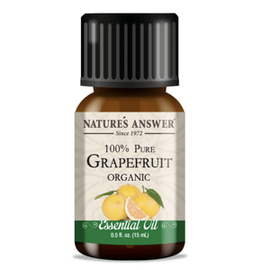 Nature's Answer Grapefruit Essential Oil, esenciální olej, BIO, 15 ml