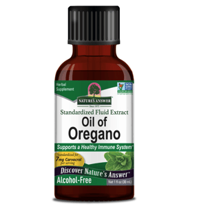 Nature's Answer Oil of Oregano Fluid Extract, Oregánový olej, 30 ml