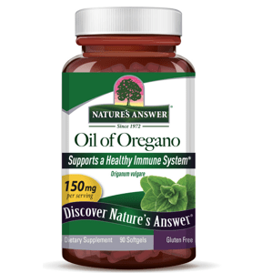 Nature's Answer Oil of Oregano, Oregánový olej, extrakt, 90 softgel kapslí