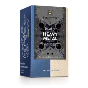 Sonnentor - Štěstí je® Heavy Metal, porcovaný čaj, BIO, 18 ks *SK-BIO-002 certifikát