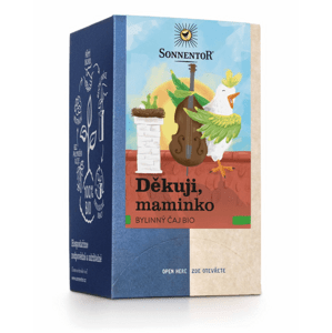 Sonnentor - Děkuji, maminko, porcovaný čaj, BIO, 18 ks *SK-BIO-002 certifikát